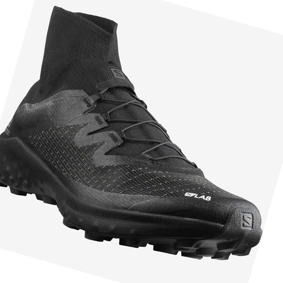 Salomon S/LAB CROSS Trail Futócipő Férfi Fekete | HU 2123DFM